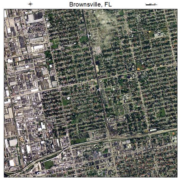Brownsville, FL air photo map
