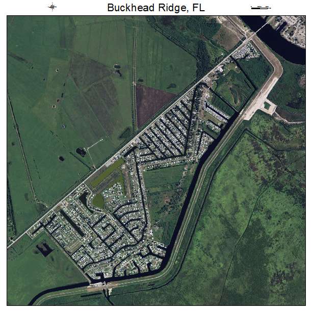Buckhead Ridge, FL air photo map
