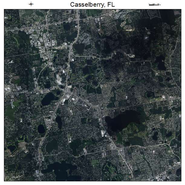 Casselberry, FL air photo map