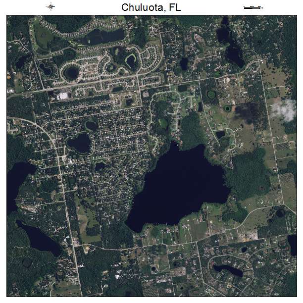 Chuluota, FL air photo map