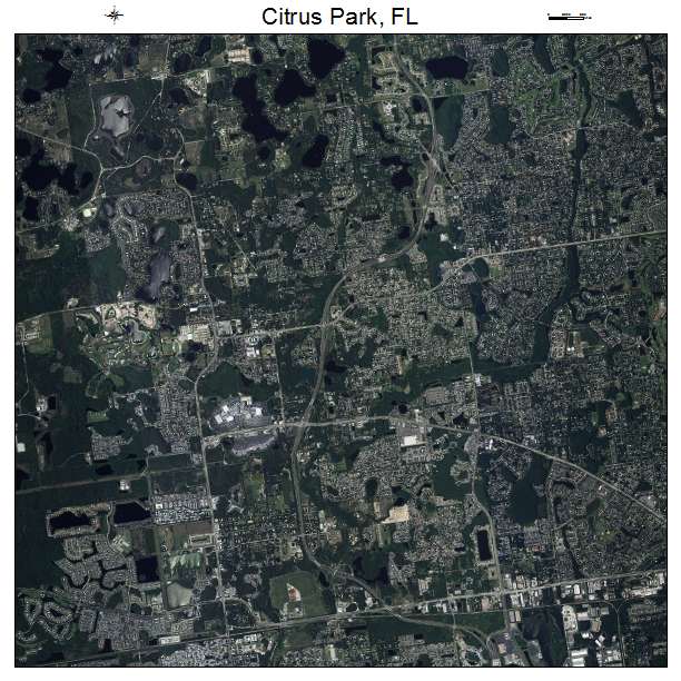 Citrus Park, FL air photo map