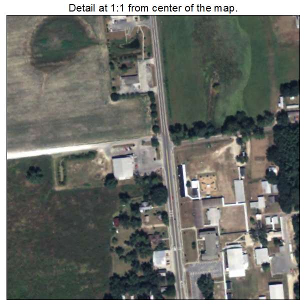 Altha, Florida aerial imagery detail