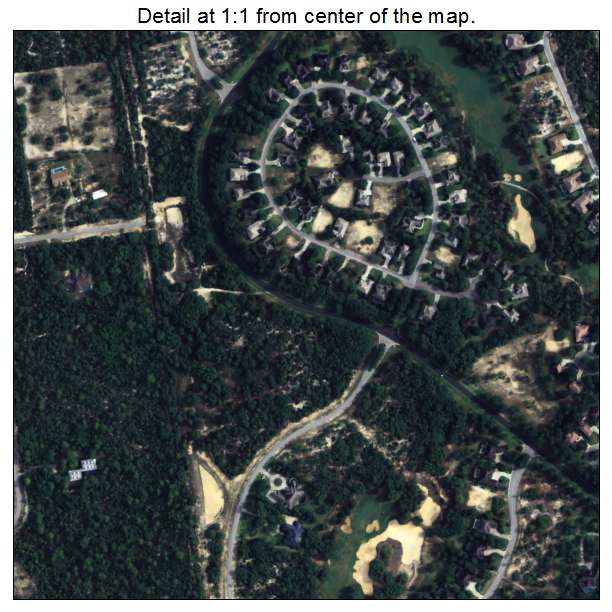 Black Diamond, Florida aerial imagery detail