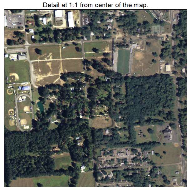 Bonifay, Florida aerial imagery detail