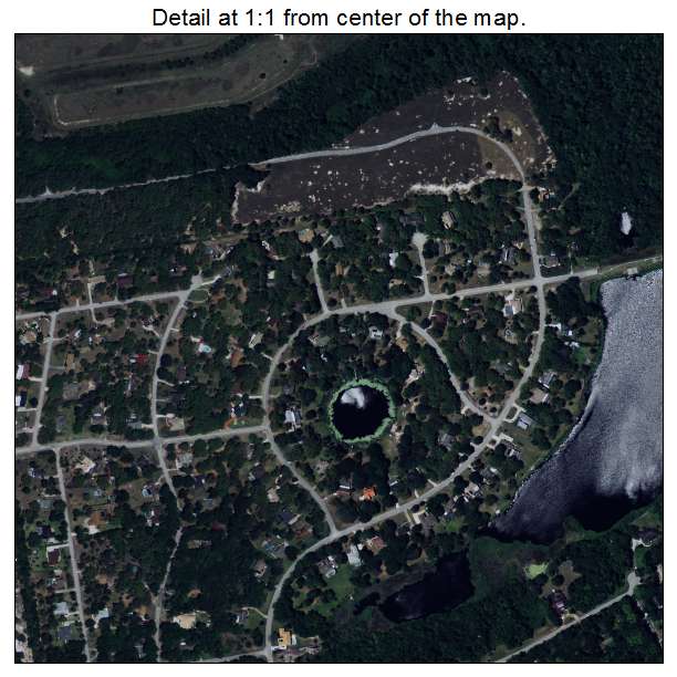 Boyette, Florida aerial imagery detail