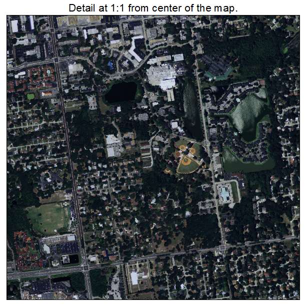 Brandon, Florida aerial imagery detail