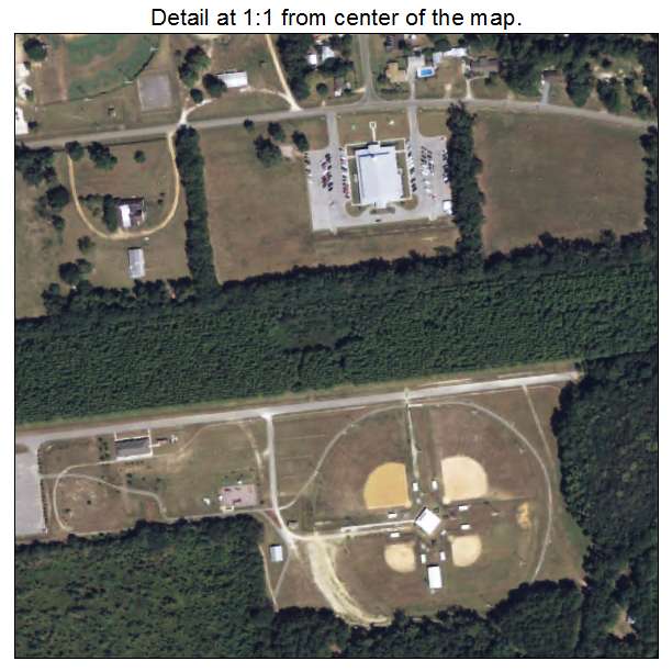 Bristol, Florida aerial imagery detail