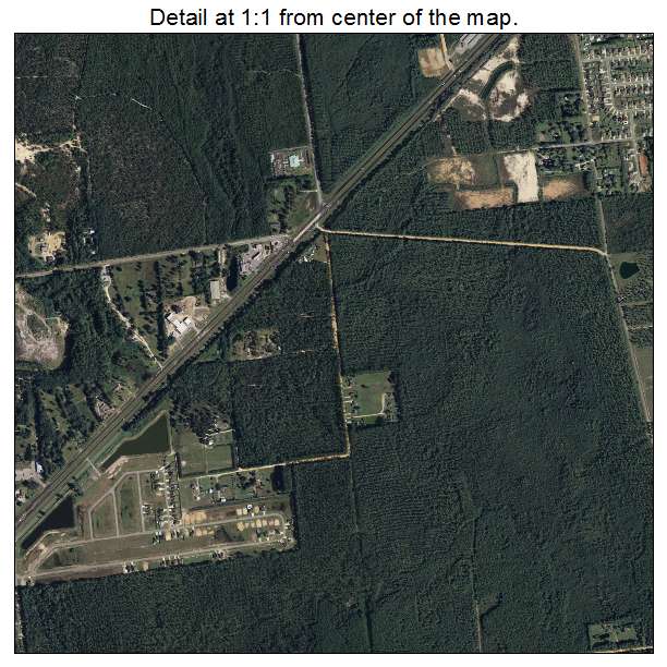 Cedar Grove, Florida aerial imagery detail