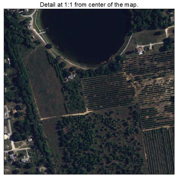 Dundee, Florida aerial imagery detail