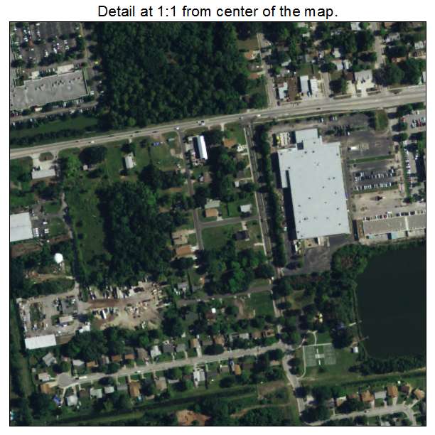 Eatonville, Florida aerial imagery detail
