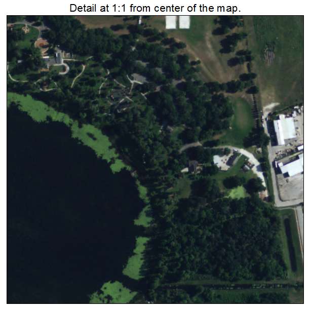Edgewood, Florida aerial imagery detail