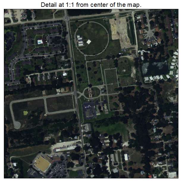 Ellenton, Florida aerial imagery detail