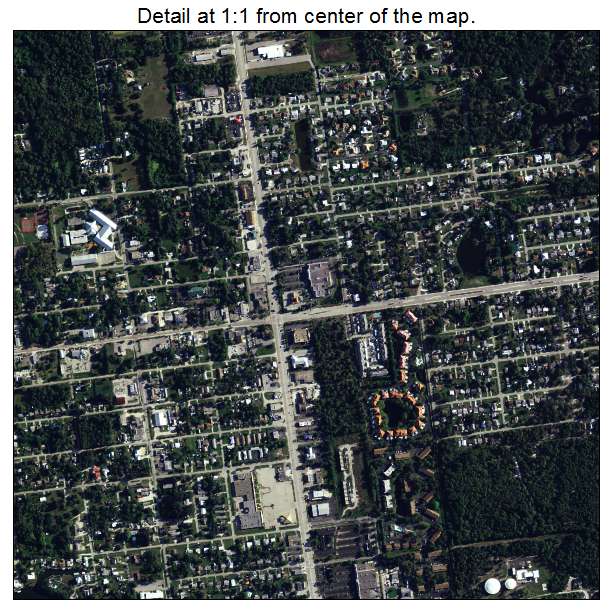 Englewood, Florida aerial imagery detail