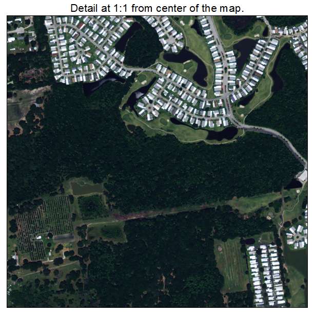 Fussels Corner, Florida aerial imagery detail