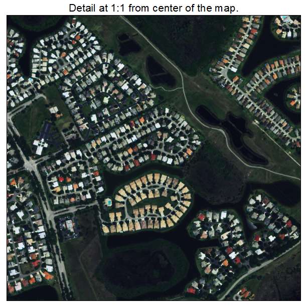 Gateway, Florida aerial imagery detail