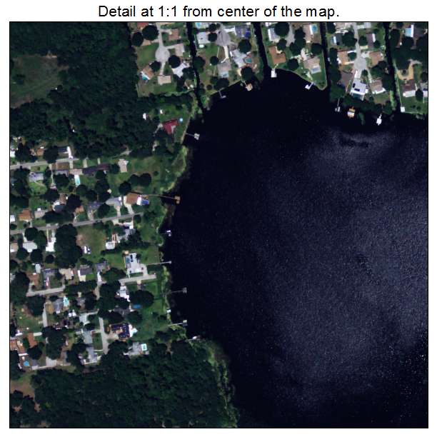 Gibsonia, Florida aerial imagery detail