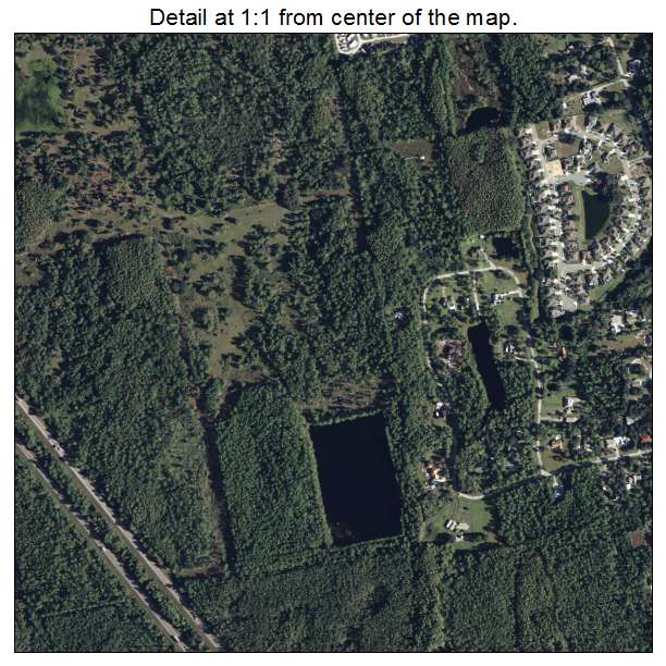Glencoe, Florida aerial imagery detail
