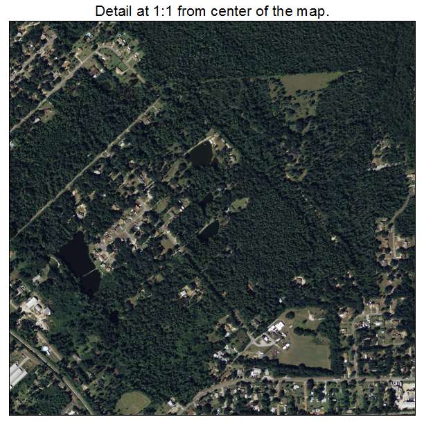 Gonzalez, Florida aerial imagery detail