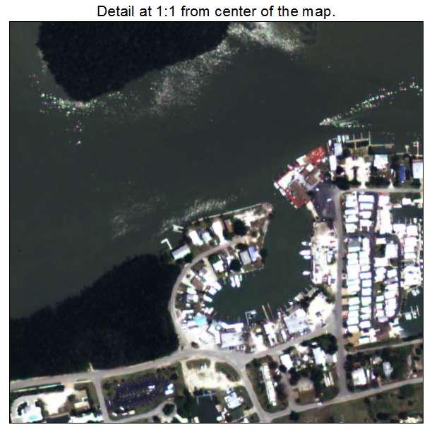 Goodland, Florida aerial imagery detail