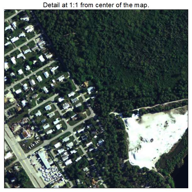Grove City, Florida aerial imagery detail