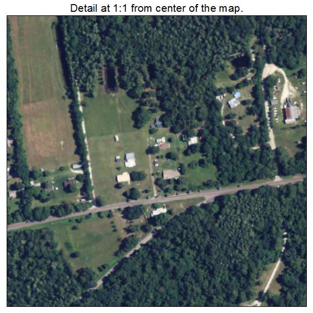 Hampton, Florida aerial imagery detail