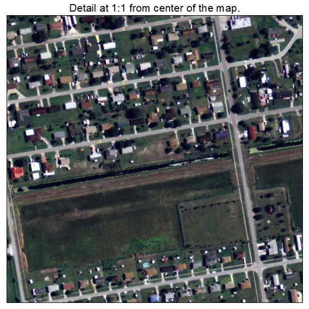 Harlem, Florida aerial imagery detail