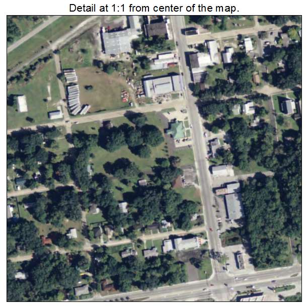 Hastings, Florida aerial imagery detail