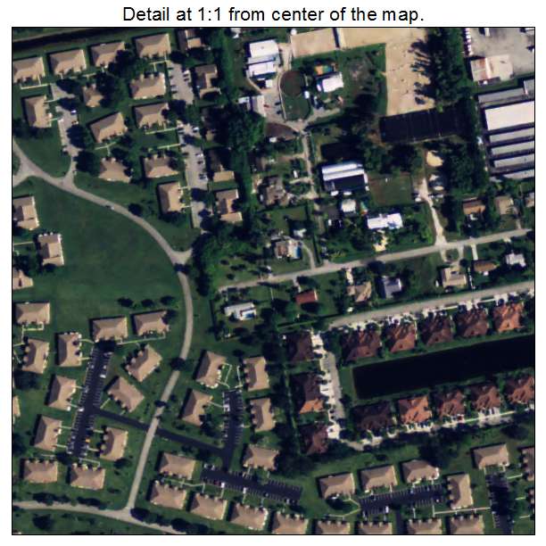 High Point, Florida aerial imagery detail