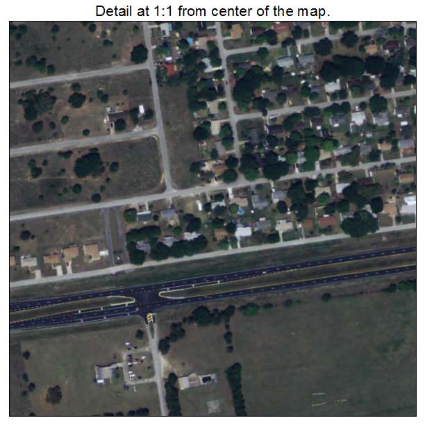 Hill n Dale, Florida aerial imagery detail