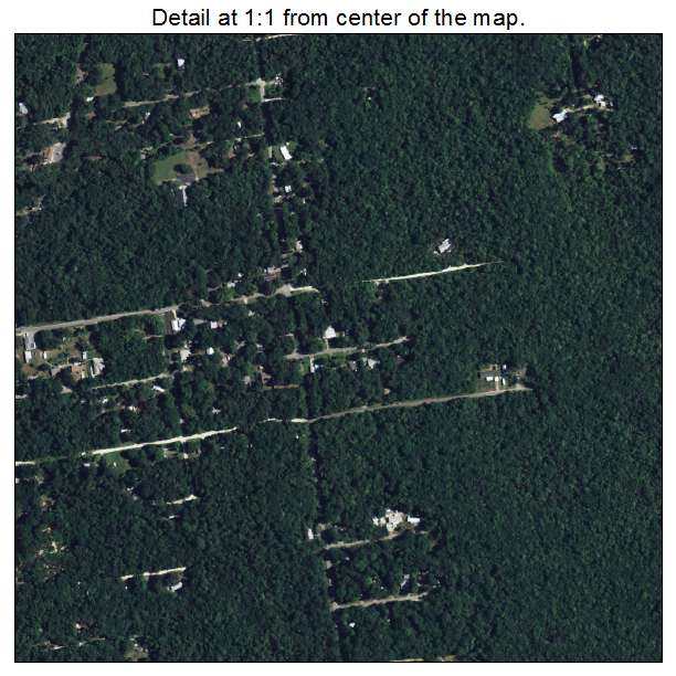 Homosassa, Florida aerial imagery detail