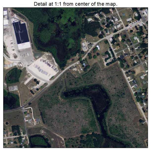 Howey in the Hills, Florida aerial imagery detail