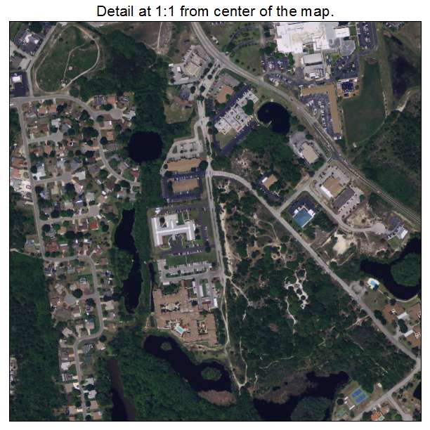 Hudson, Florida aerial imagery detail