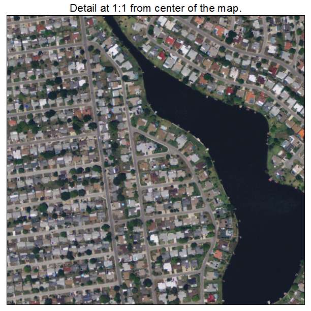 Jasmine Estates, Florida aerial imagery detail