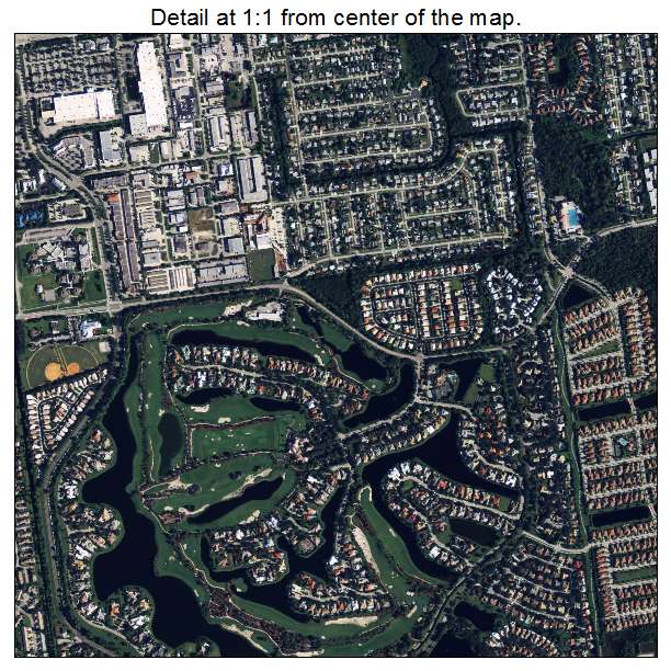 Jupiter, Florida aerial imagery detail