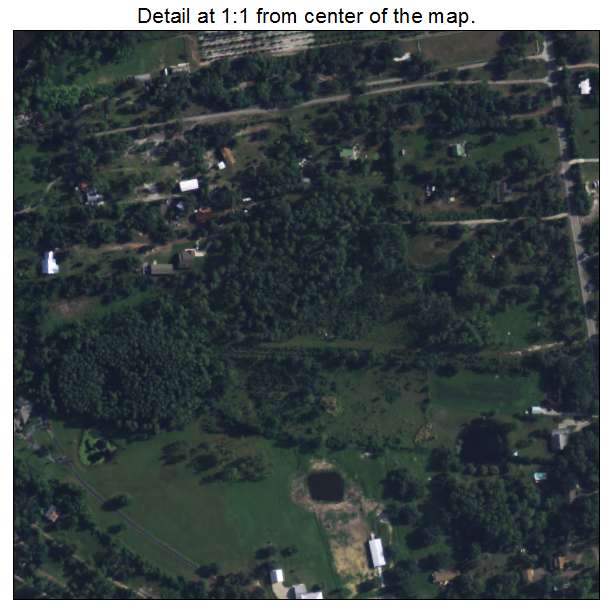 Lake Hart, Florida aerial imagery detail