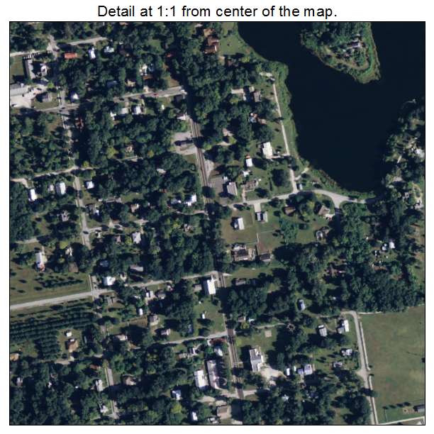 Lake Helen, Florida aerial imagery detail
