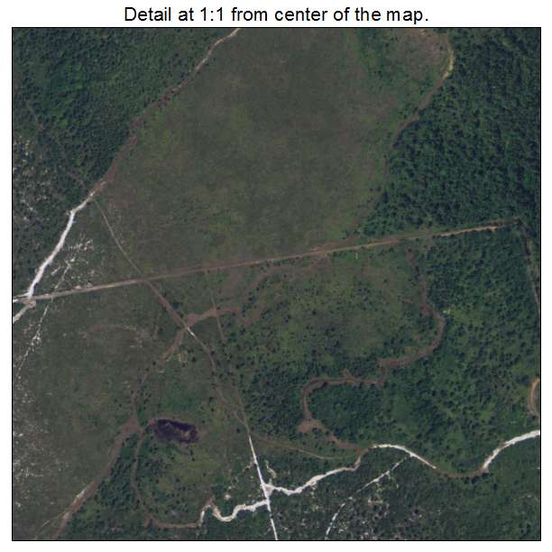 Lake Kathryn, Florida aerial imagery detail