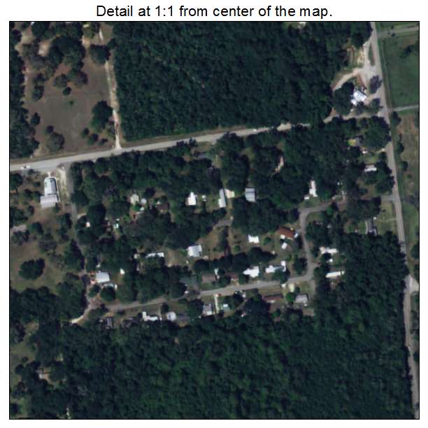 Lake Lindsey, Florida aerial imagery detail
