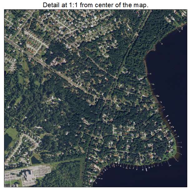 Lakeside, Florida aerial imagery detail