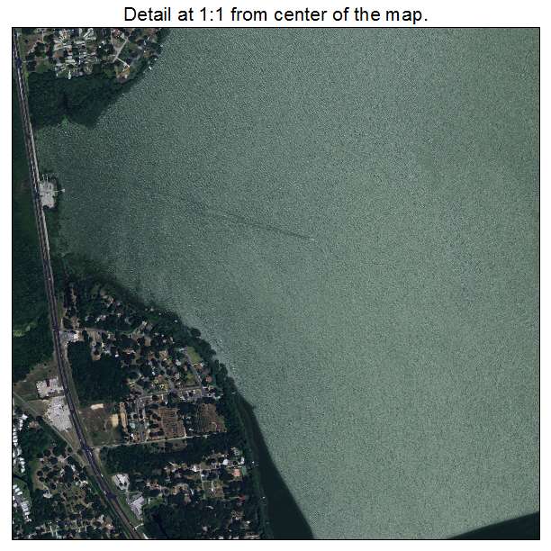 Leesburg, Florida aerial imagery detail