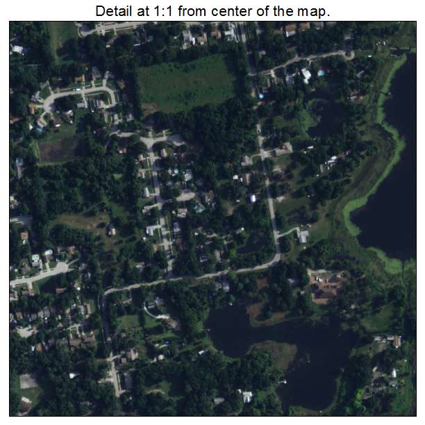 Lockhart, Florida aerial imagery detail