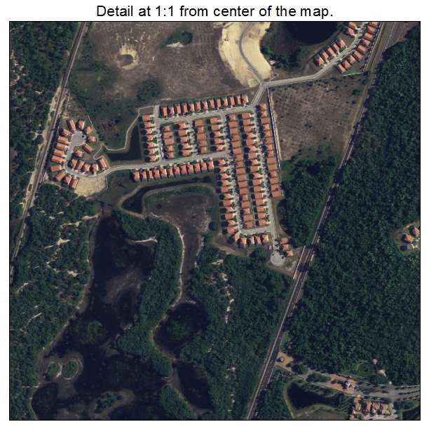 Loughman, Florida aerial imagery detail