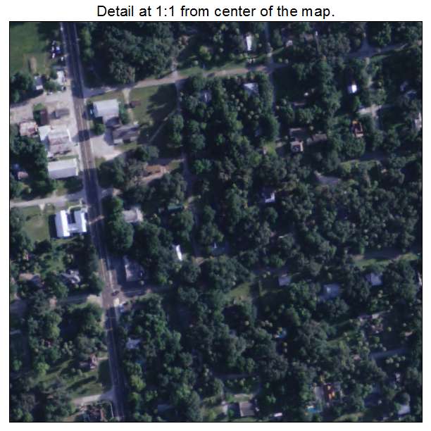 McIntosh, Florida aerial imagery detail