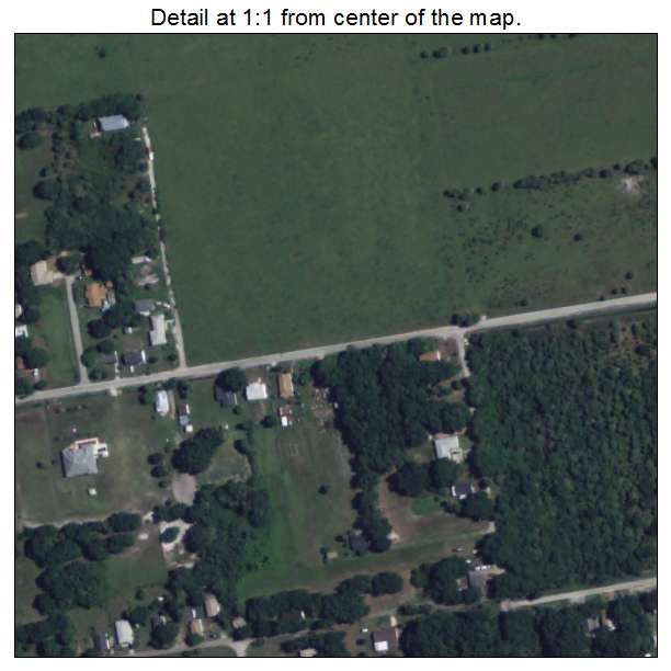 Midway, Florida aerial imagery detail