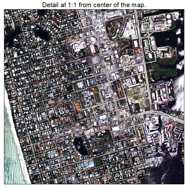 Naples, Florida aerial imagery detail