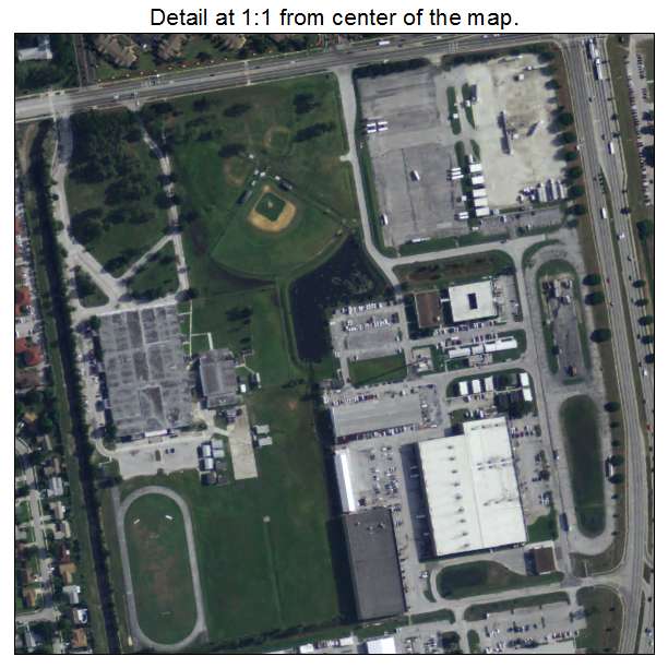 Oak Ridge, Florida aerial imagery detail
