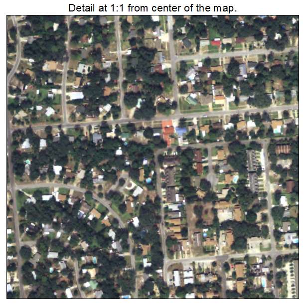 Ocean City, Florida aerial imagery detail