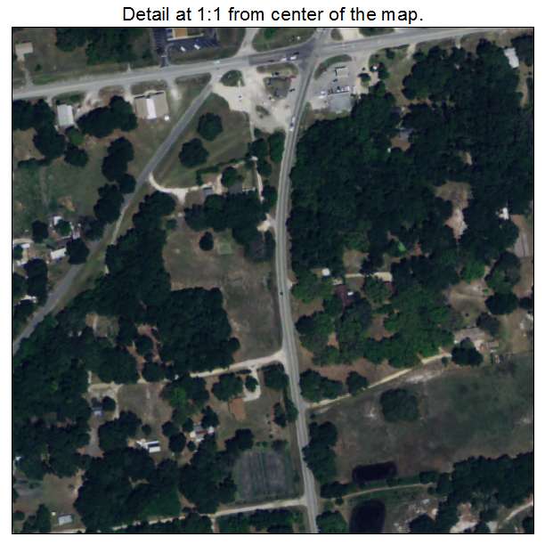 Okahumpka, Florida aerial imagery detail