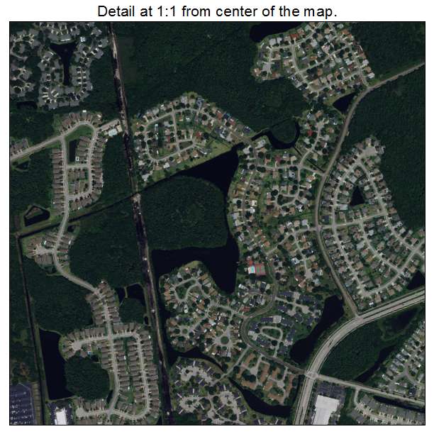 Oldsmar, Florida aerial imagery detail