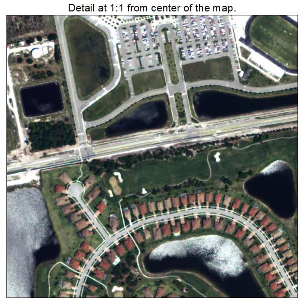 Orangetree, Florida aerial imagery detail